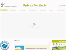 Tablet Screenshot of plelan-le-grand.fr